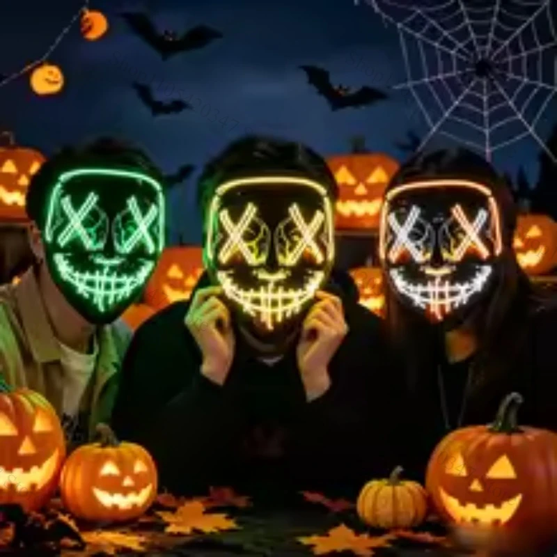Maschera Neon LED Wireless per - Led Purge Mask Halloween recensione e prezzo