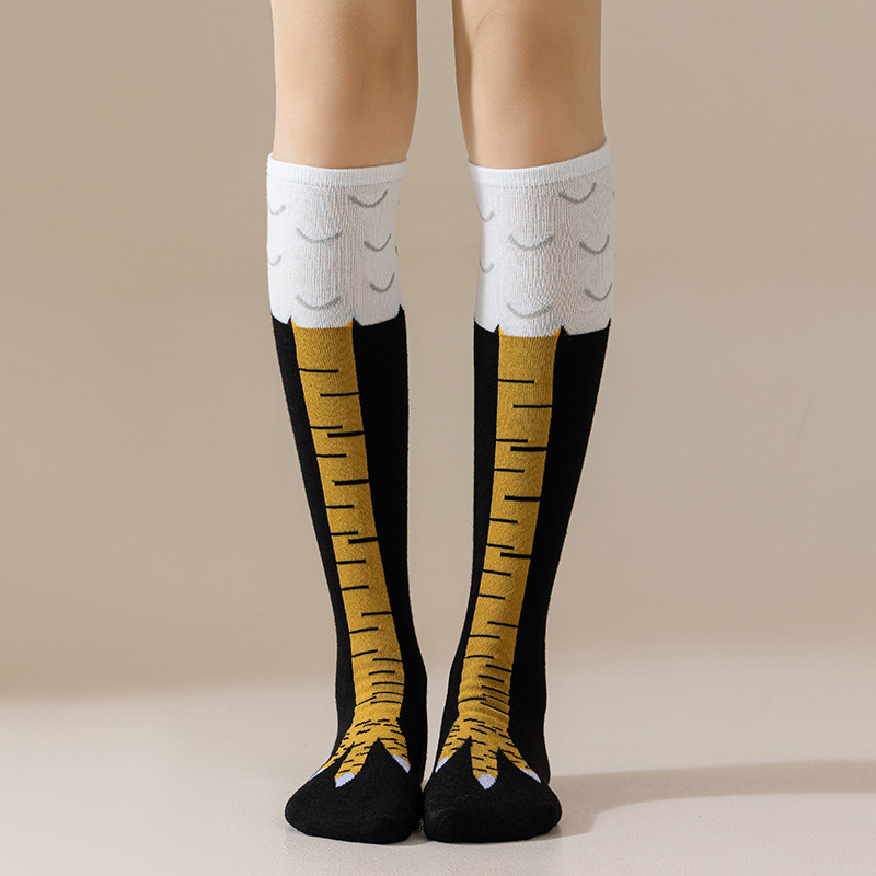 1/2paris Uomini Divertenti Cal - Funny Chicken Leg Socks recensione e prezzo