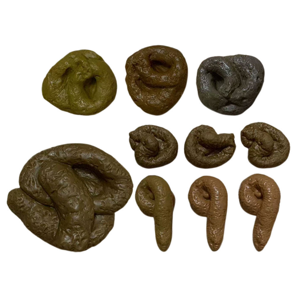 10 pezzi di scherzi realistici - Fake Poop Gag Gift recensione e prezzo
