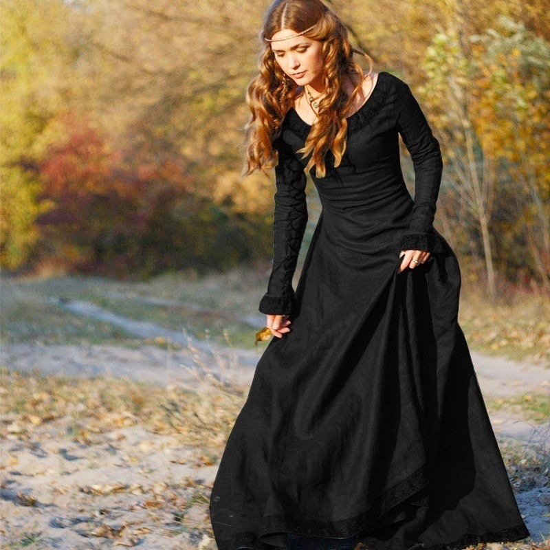 Abito lungo medievale da donna - Medieval Renaissance Dress Women recensione e prezzo