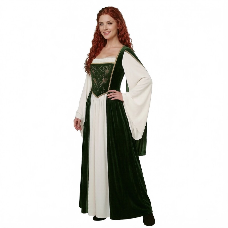 Nuovo costume da cosplay medie - Medieval Renaissance Dress Women recensione e prezzo