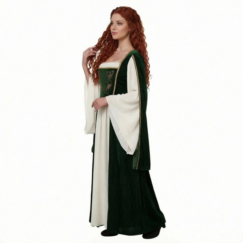 Nuovo costume da cosplay medie - Medieval Renaissance Dress Women recensione e prezzo
