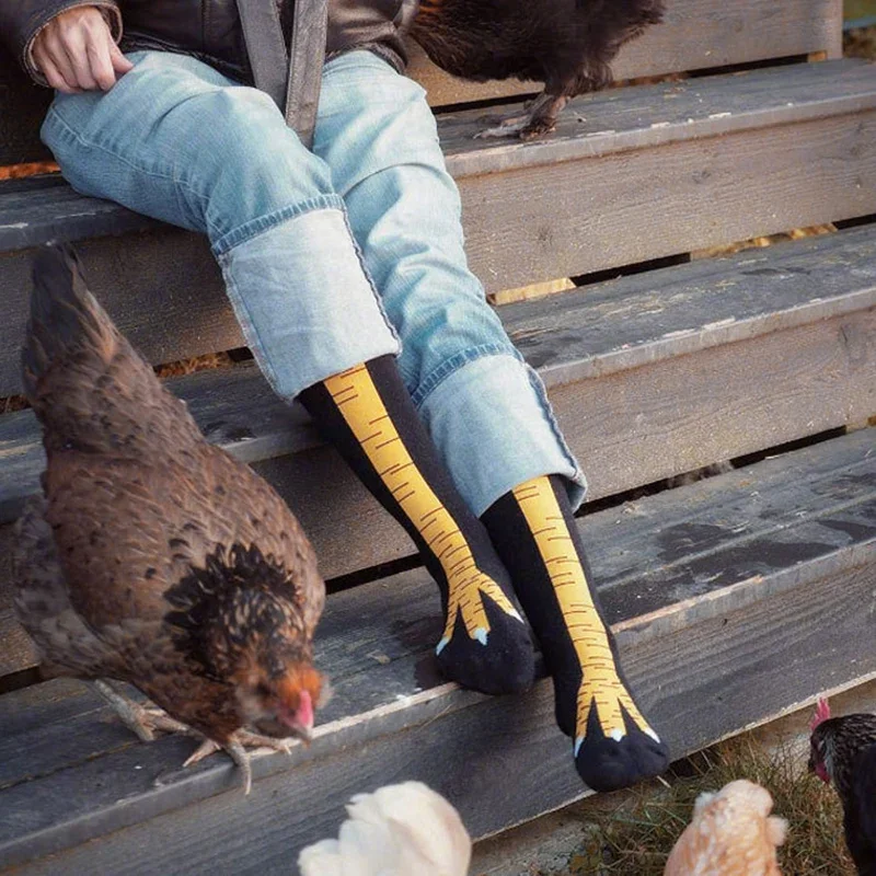 Calzini da uomo divertenti con - Funny Chicken Leg Socks recensione e prezzo