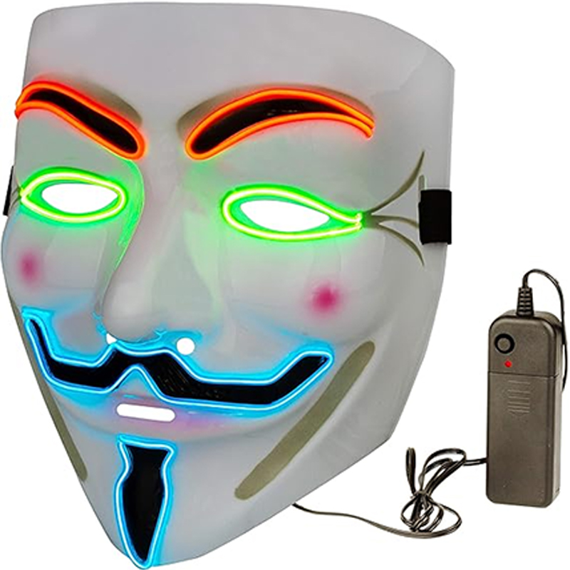 Maschera LED Vendetta per Fest - Led Purge Mask Halloween recensione e prezzo