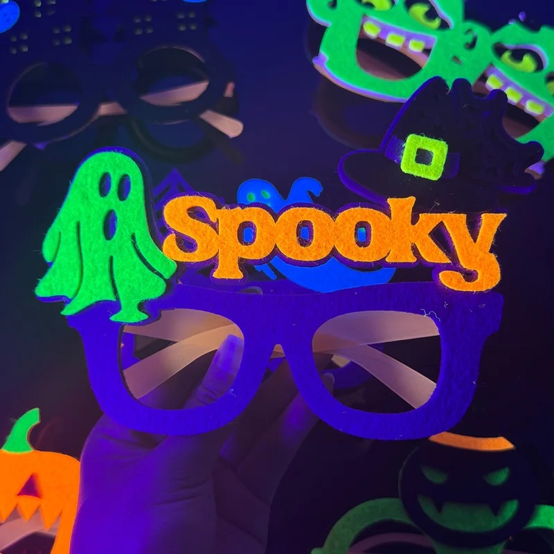 Montature per occhiali in felt - Glow In The Dark Party Glasses recensione e prezzo