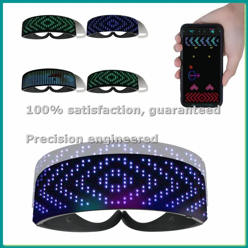 Occhiali LED Luminosi Futurist - Glow In The Dark Party Glasses recensione e prezzo